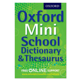 Oxford Mini School Dictionary & Thesaurus - Oxford Dictionaries - The English Bookshop